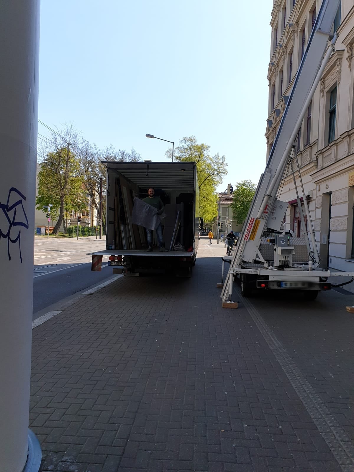 Starumzüge Magdeburg bei der Arbeit