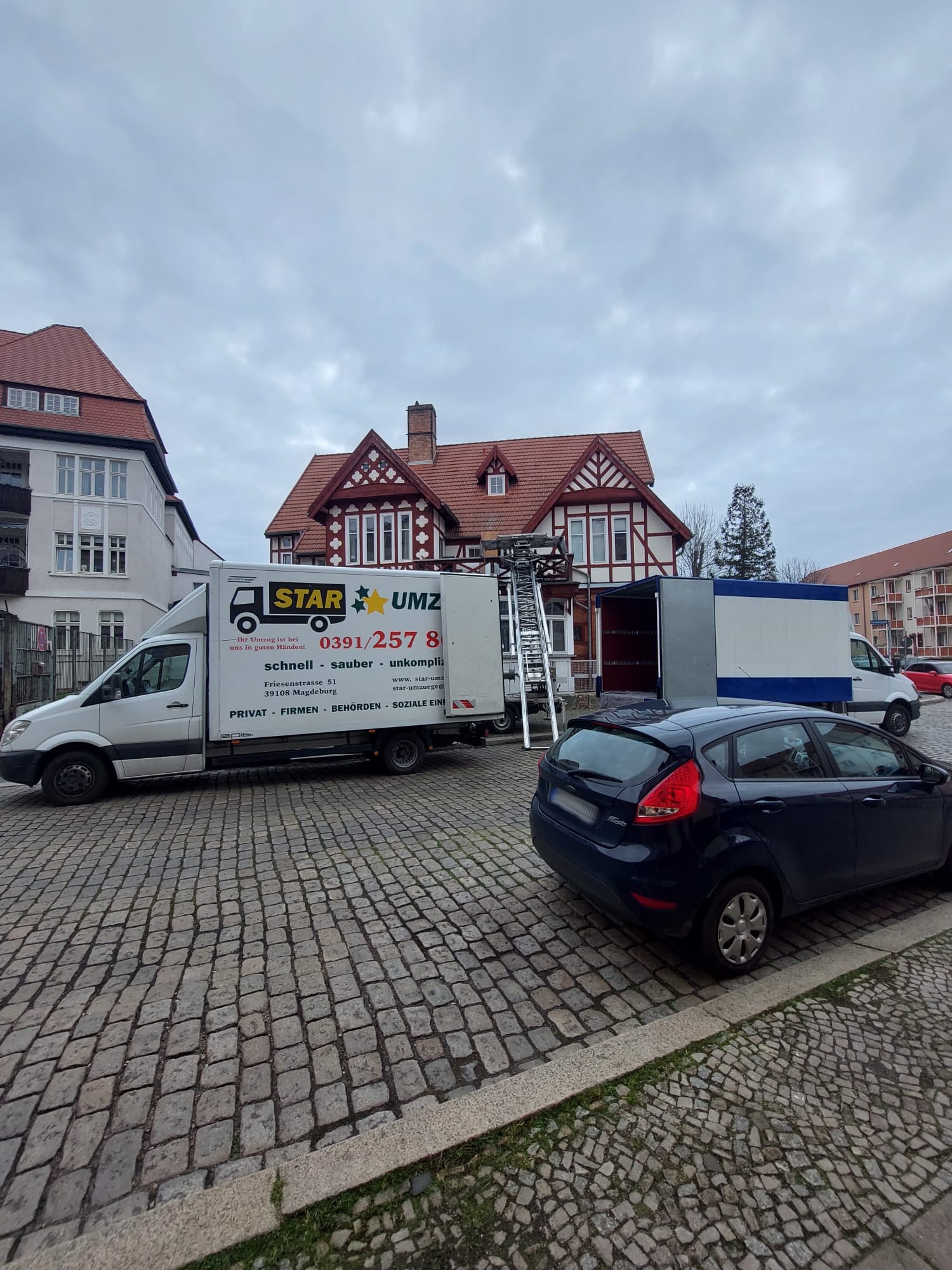 Starumzüge Magdeburg bei der Arbeit